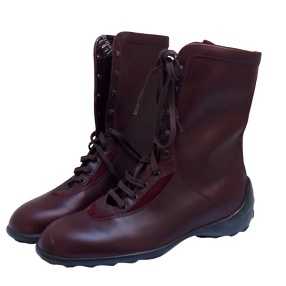 Tod's Shoes - Tod's Italian Leather Driving Lace Up Boots